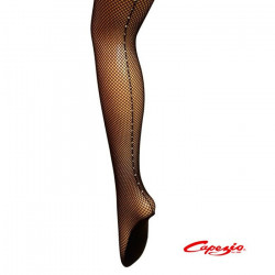 Capezio Fishnet stockings with crystal line